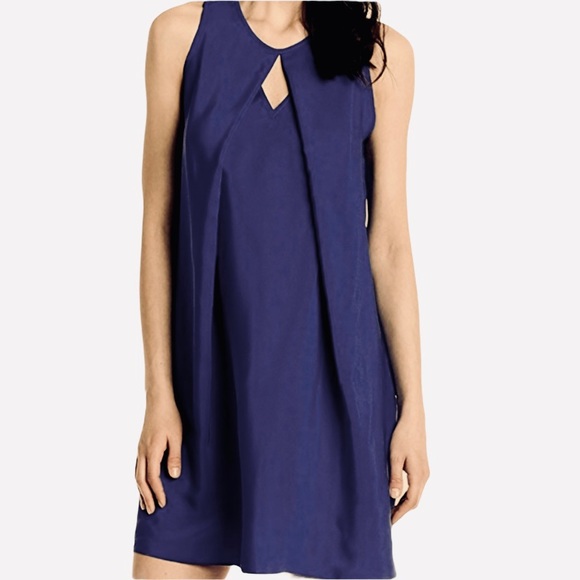 Amanda Uprichard Dresses & Skirts - Amanda Uprichard 100% Silk Keyhole Drape Dress